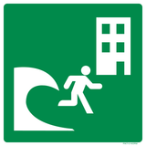 TSUNAMI EVACUATIEGEBOUW ISO7010-E063
