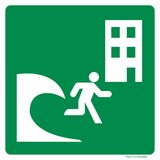 TSUNAMI EVACUATIEGEBOUW ISO7010-E063