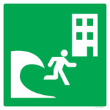 TSUNAMI EVACUATIEGEBOUW ISO7010-E063