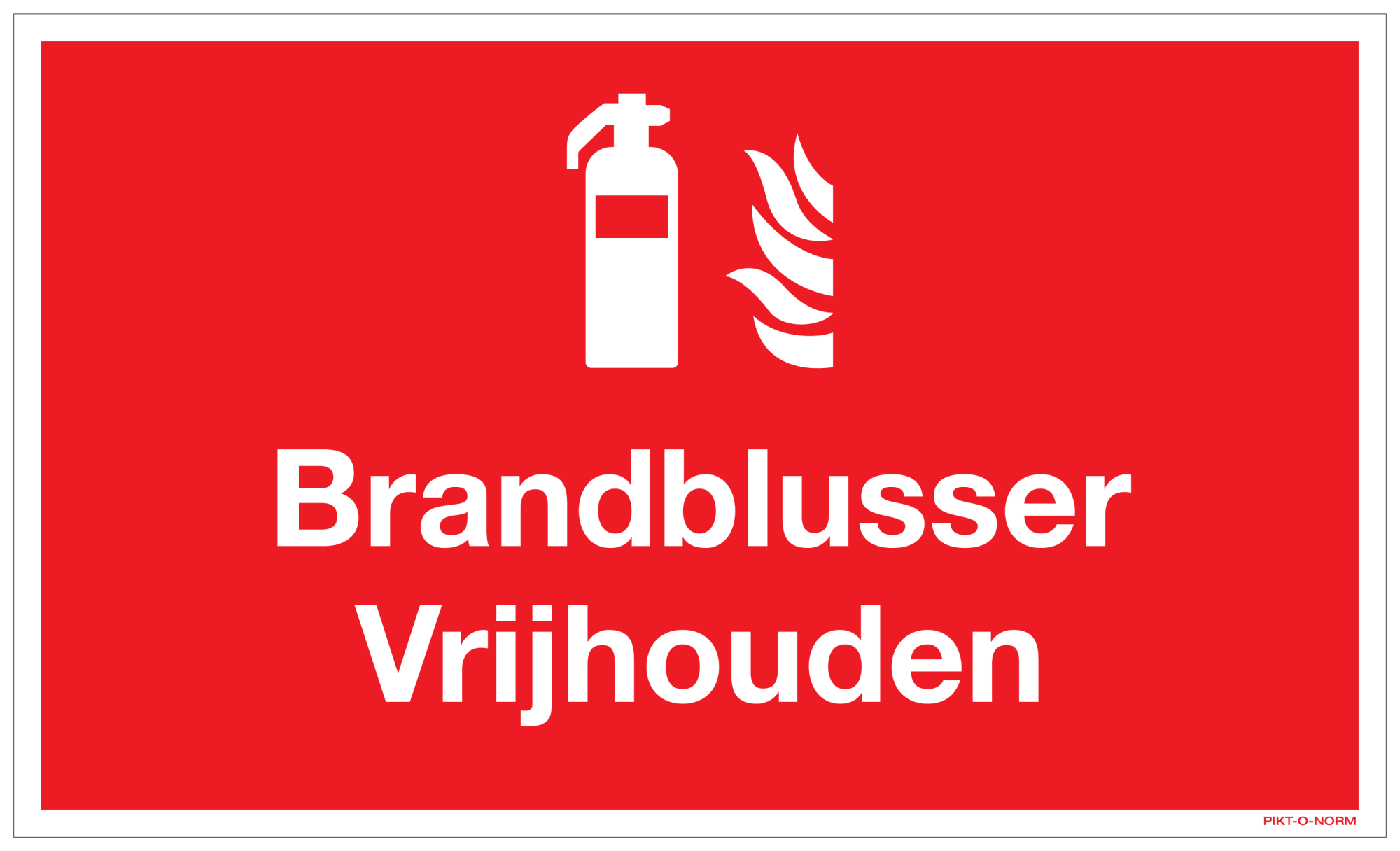 BRANDBLUSSER VRIJHOUDEN