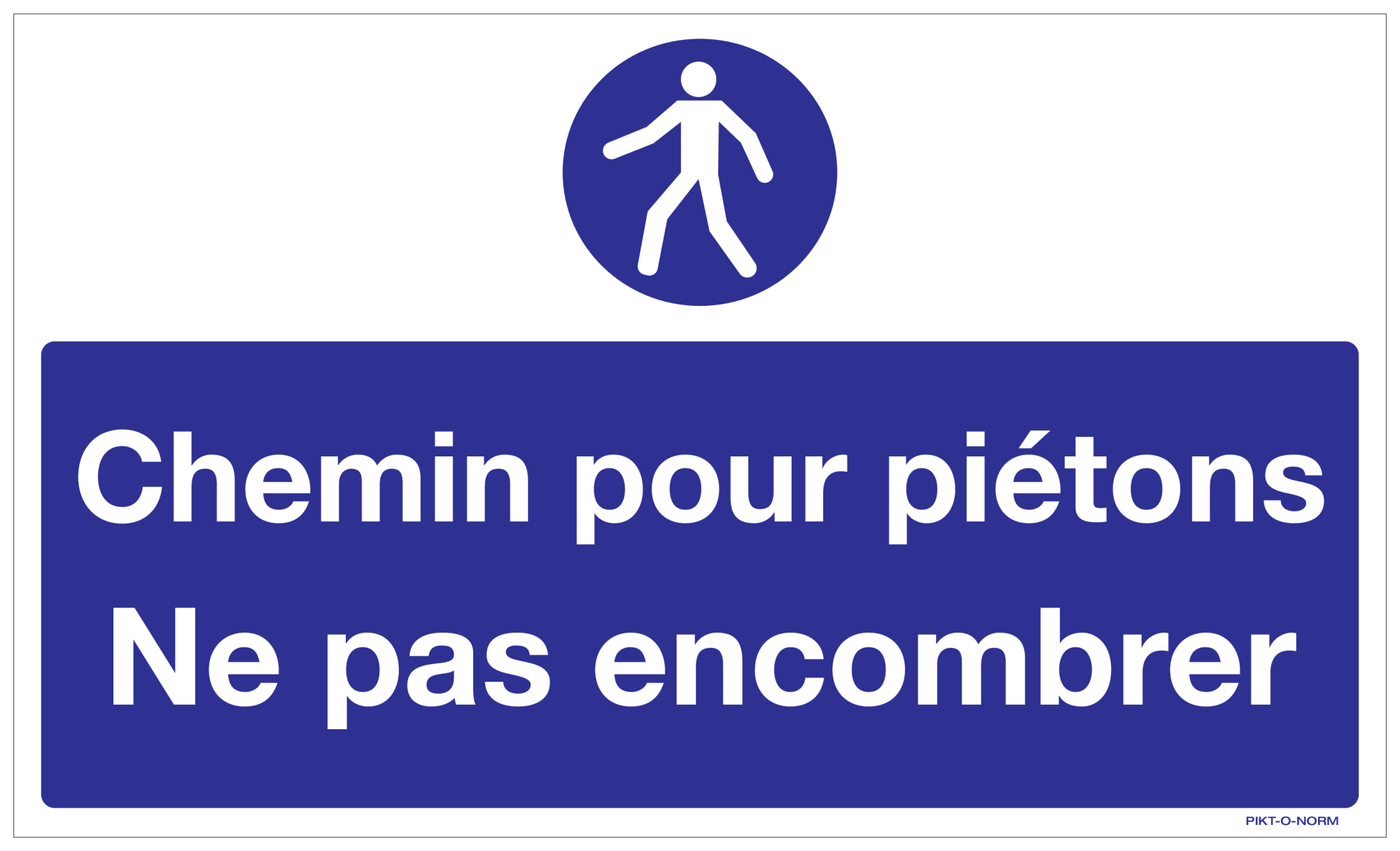 CHEMIN POUR PIÉTONS