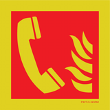 TÉLÉPHONE D'INCENDIE ISO7010-F006