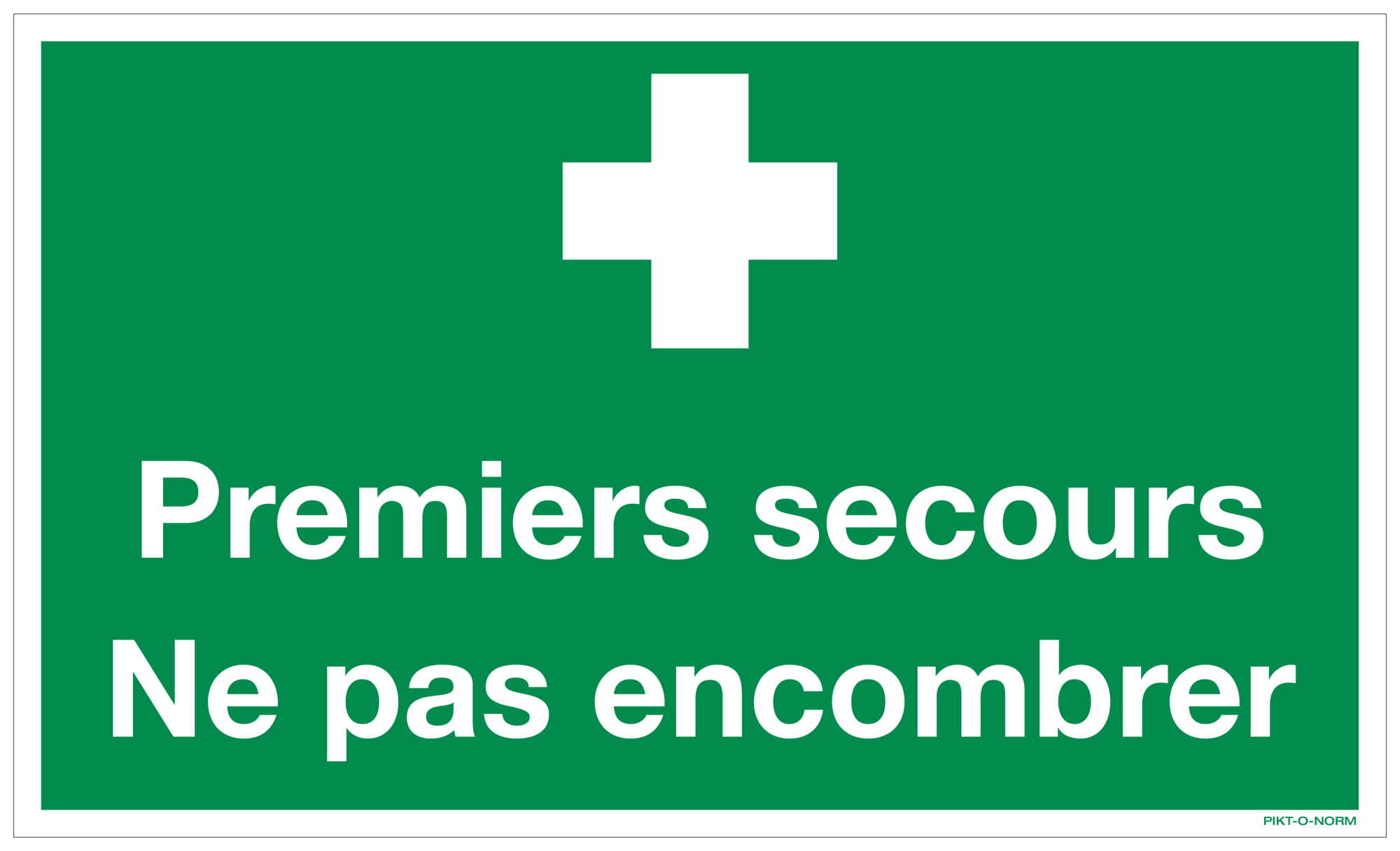 PREMIERS SECOURS NE PAS ENCOMBRER