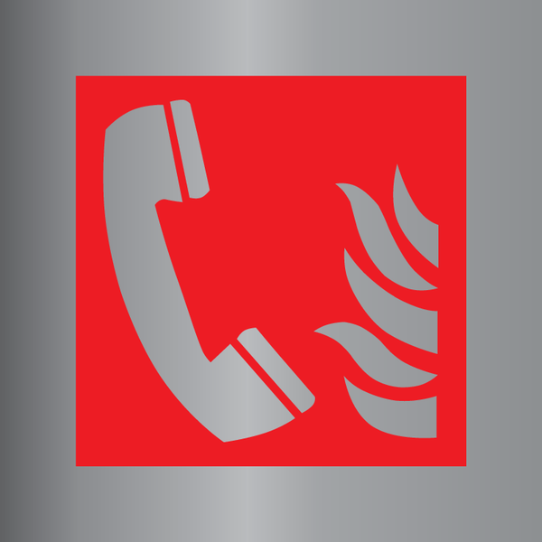 TÉLÉPHONE D'INCENDIE ISO7010-F006