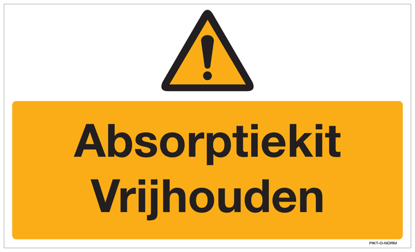 ABSORPTIEKIT VRIJHOUDEN