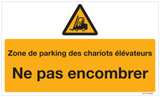 ZONE DE PARKING DES CHARIOTS