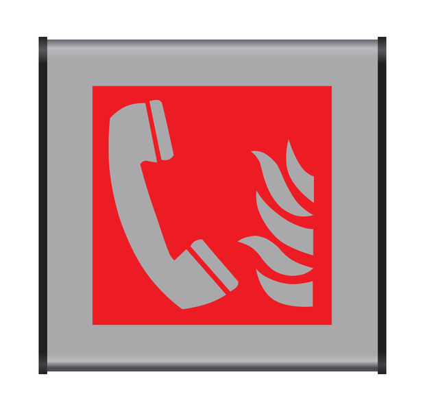 TÉLÉPHONE D'INCENDIE ISO7010-F006
