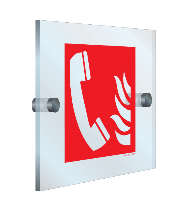 TÉLÉPHONE D'INCENDIE ISO7010-F006