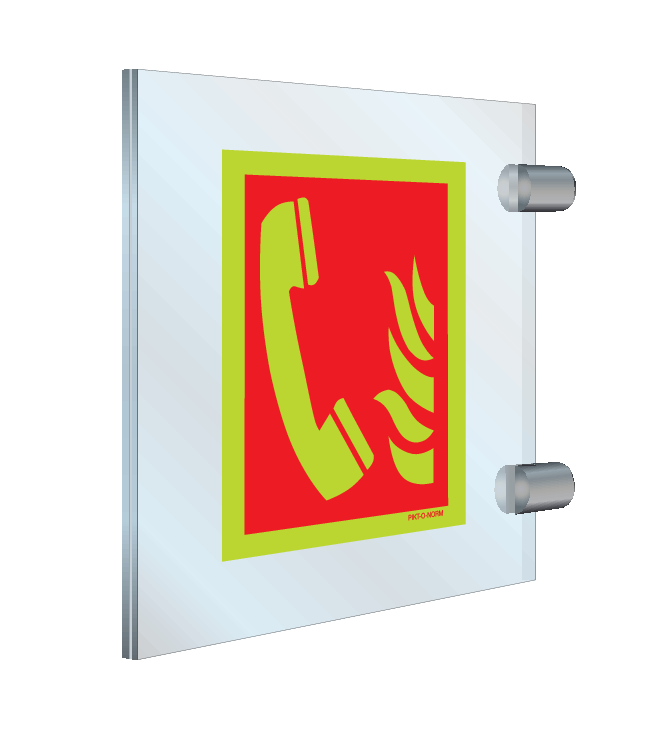 TÉLÉPHONE D'INCENDIE ISO7010-F006