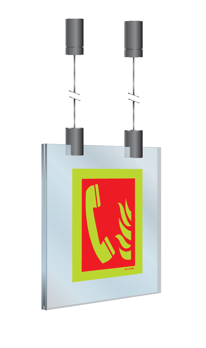 TÉLÉPHONE D'INCENDIE ISO7010-F006