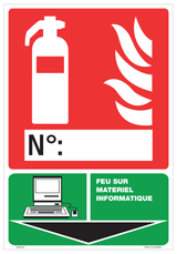 EXTINCTEUR, MATERIEL INFORMATIQUE