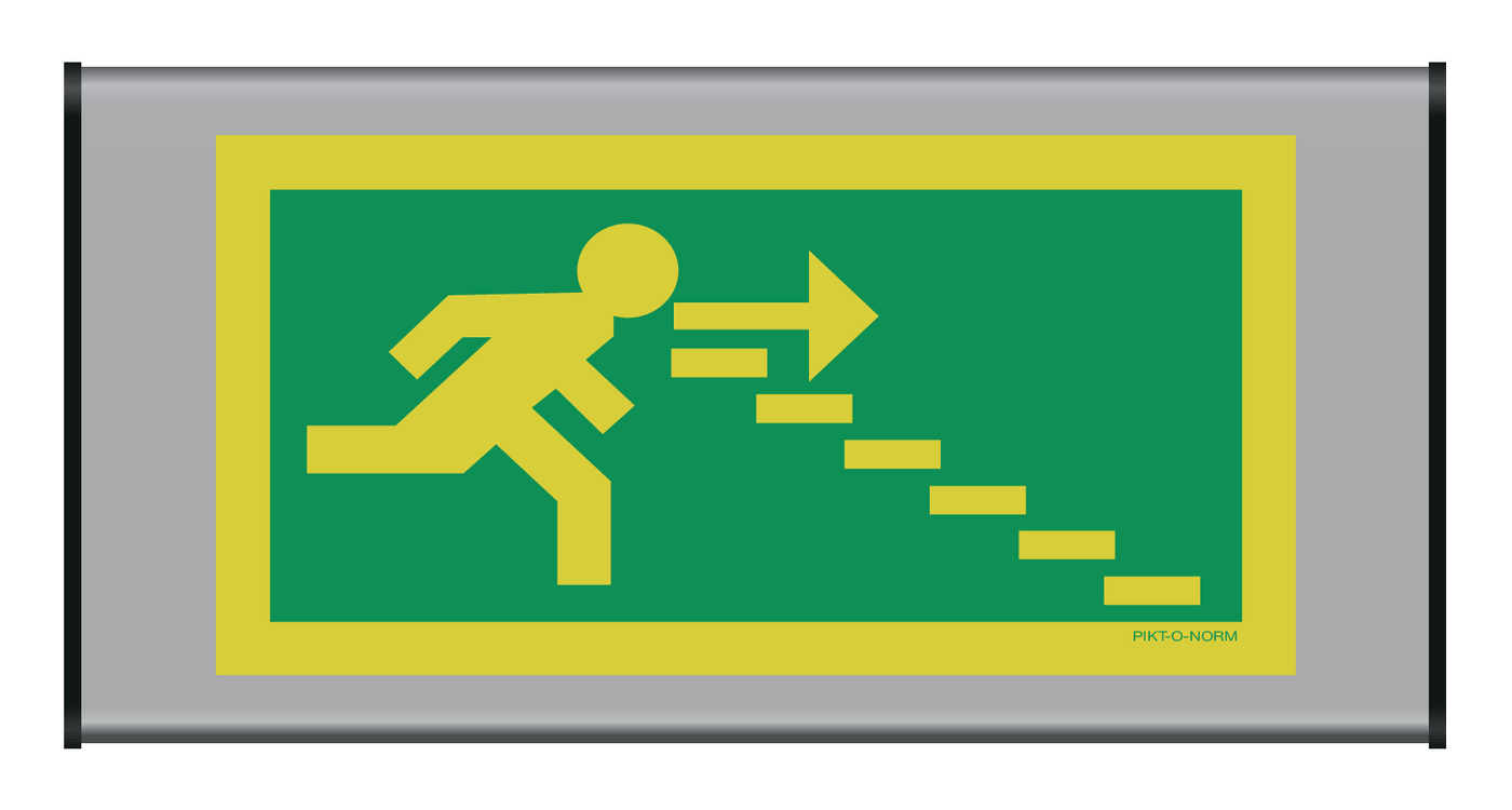 ISSUE DE SEC.ESCALIER DROITE VERS LE BAS