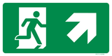 VLUCHTWEG, TRAP RECHTS NAAR BOVEN