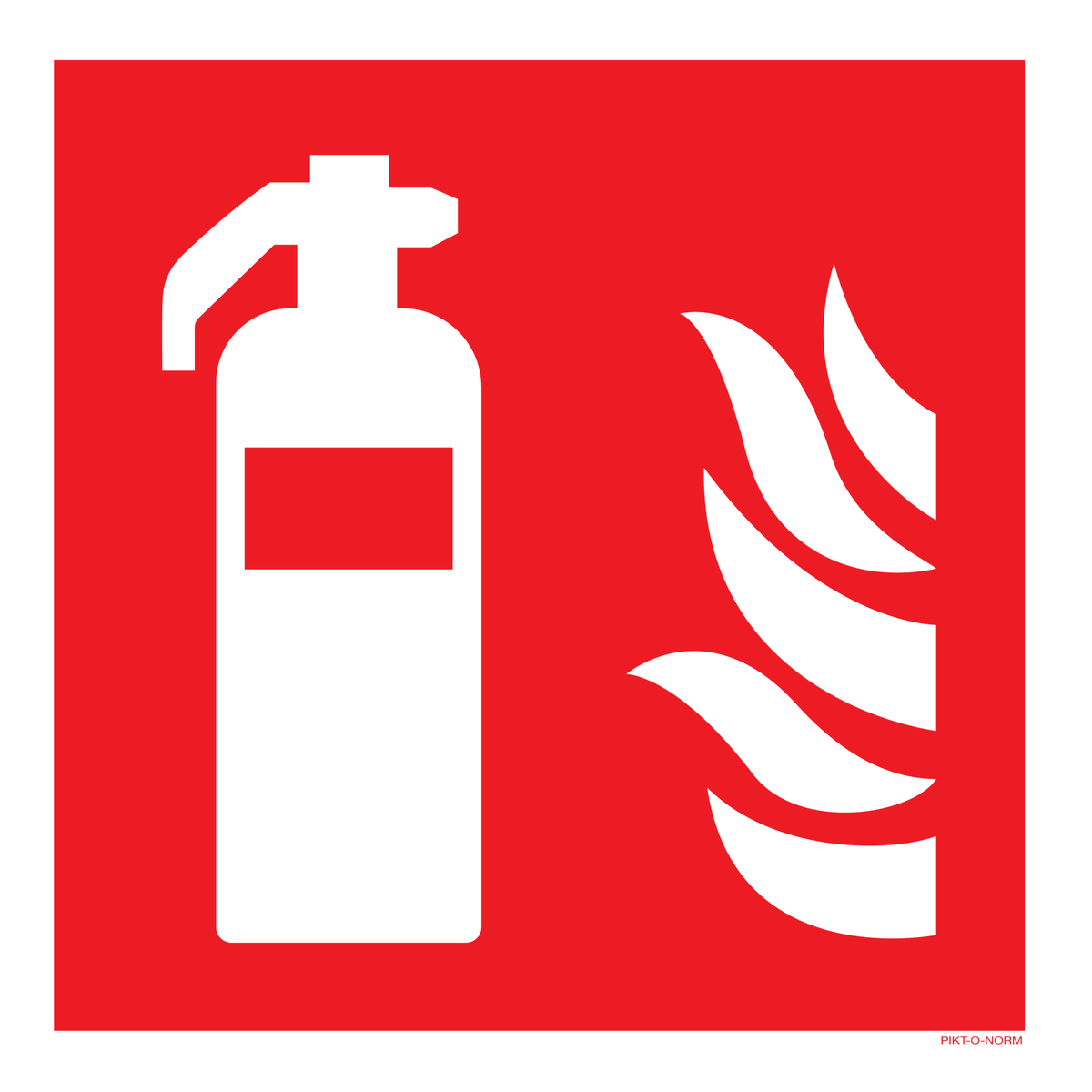 EXTINCTEUR ISO7010-F001