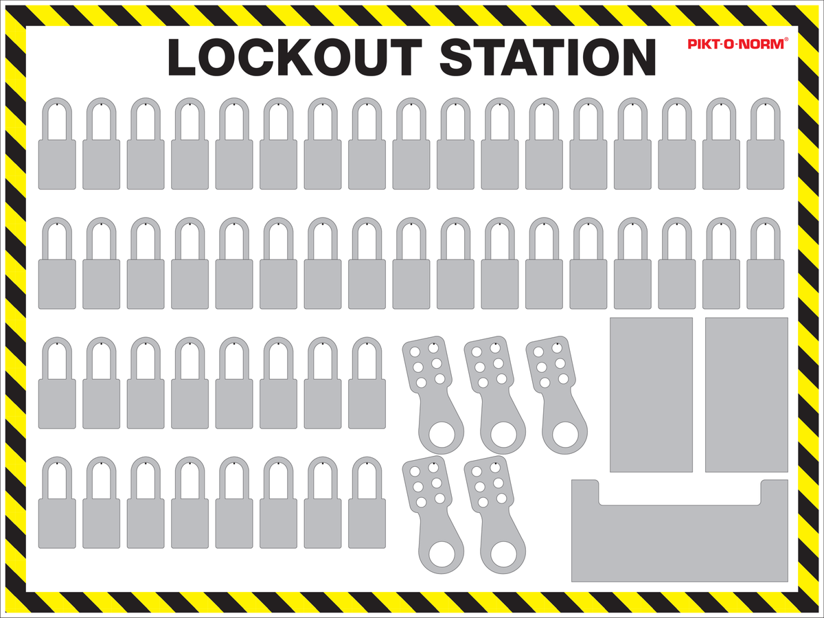 LSE305. STATION LOCKOUT VIDE 50 CADENAS