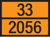 ADR BORD MET GEVARENCODE 33/2056