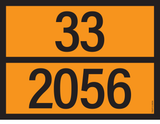 ADR BORD MET GEVARENCODE 33/2056