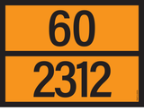ADR BORD MET GEVARENCODE 60/2312