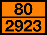 ADR BORD MET GEVARENCODE 80/2923