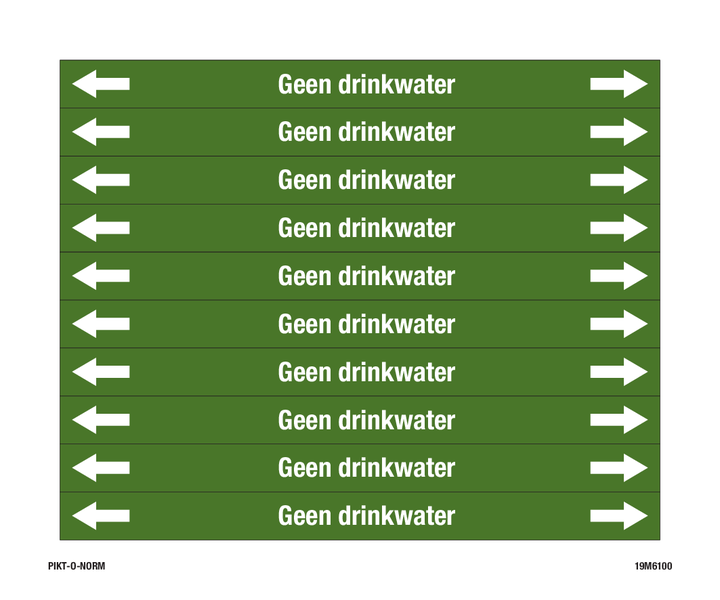 GEEN DRINKWATER