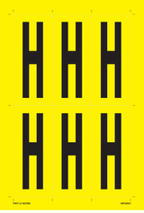 LETTER H OP VEL