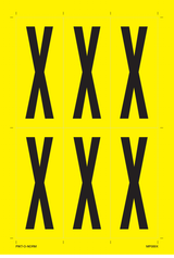 LETTER X OP VEL