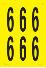 CHIFFRE6 SUR FEUILLE