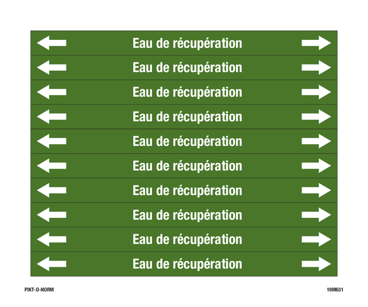 EAU DE RÉCUPÉRATION