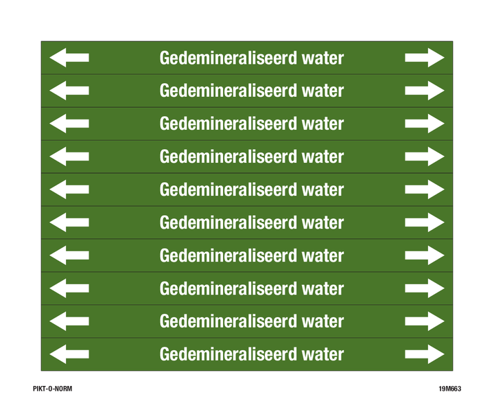 GEDEMINERALISEERD WATER