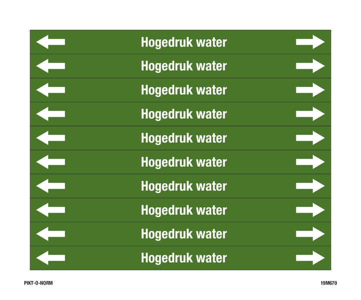HOGEDRUK WATER