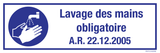 LAVAGE DES MAINS OBLIGATOIRE