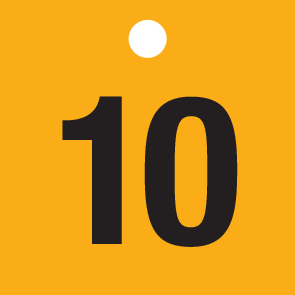 CHIFFRES NOIRS 1 à 50 sur PP. JAUNE