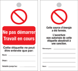 NE PAS DÉMARRER. TRAVAIL EN COURS