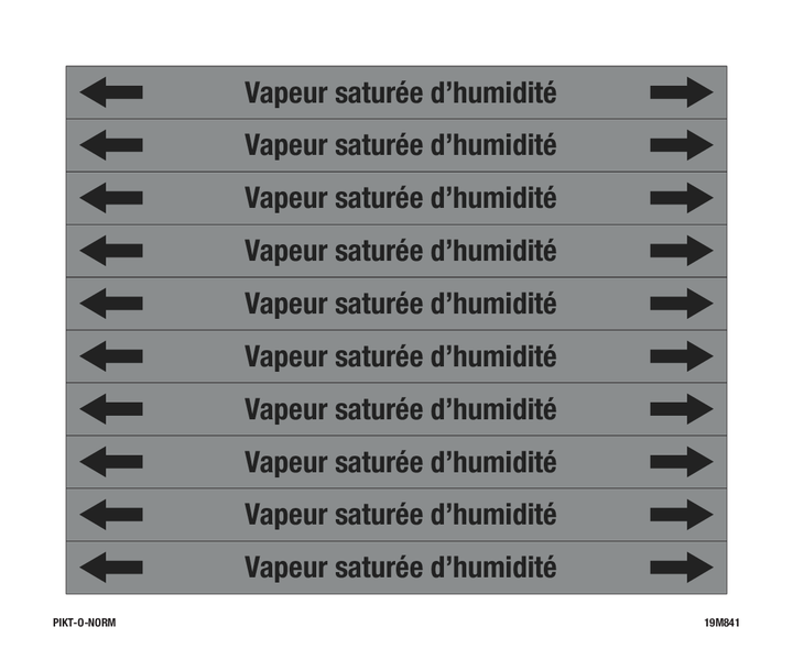 VAPEUR SATURÉE