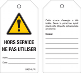 S4374LFR. HORS SERVICE NE PAS UTILISER