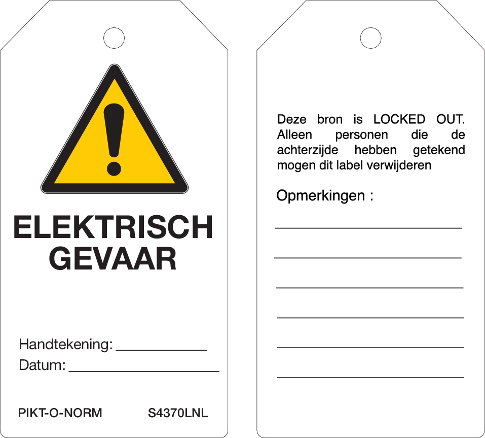 ELEKTRISCH GEVAAR