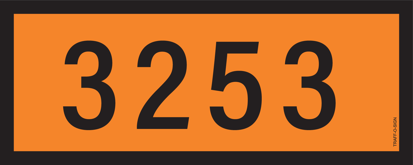 ADR BORD, UN NUMMERS VAN 3000 TOT 3999