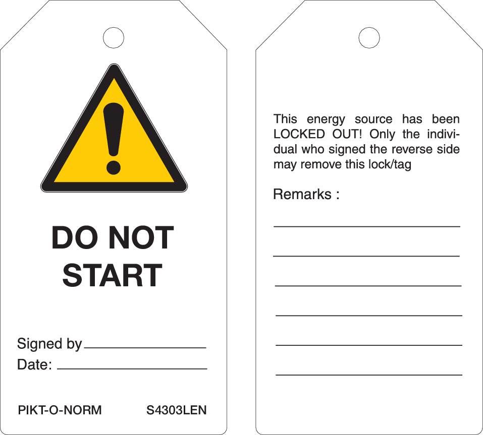 S4303LEN. DO NOT START
