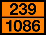 ADR BORD MET GEVARENCODE 239/1086