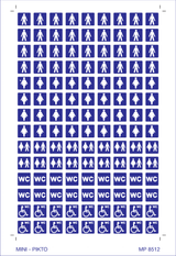MIX WC-AANDUIDINGEN
