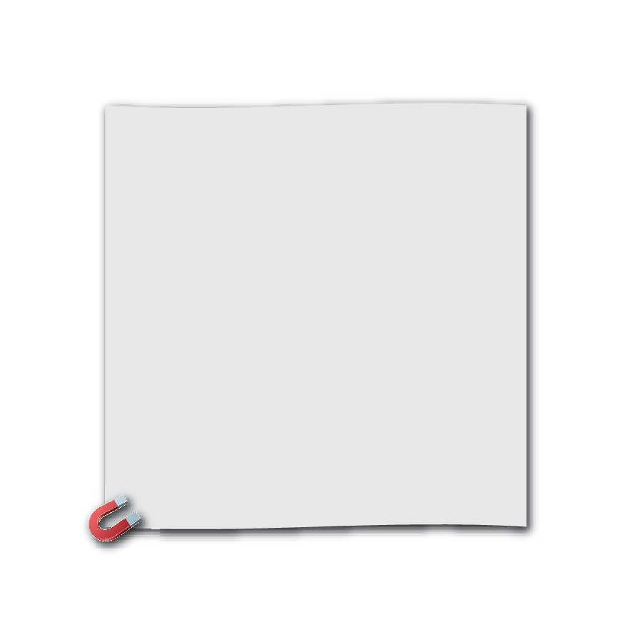 MAGNEETFOLIE WIT