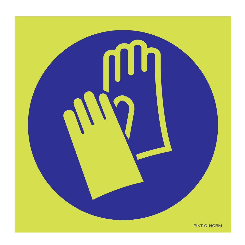 WEAR SAFETY GLOVES