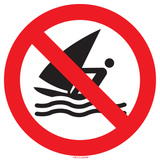 WINDSURFEN VERBODEN