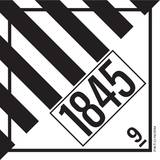 IMO 9.0 MAT.OBJETS DANGEREUX UN 1845
