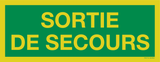 SORTIE DE SECOURS