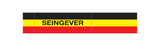 DRIEKLEUR ARMBAND MET TEKST: SEINGEVER