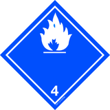 DÉGAGE GAZ INFLAMMABLE AU CONTACT.CL.4.3