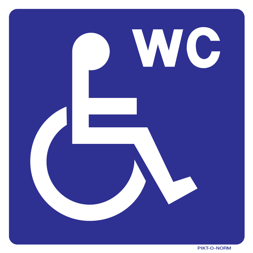 WC TOEGANKELIJK VOOR ROLSTOELGEBRUIKERS