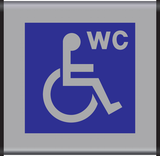 WC TOEGANKELIJK VOOR ROLSTOELGEBRUIKERS