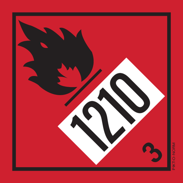 IMO 3.0. BRANDBARE VLOEISTOFFEN UN 1210
